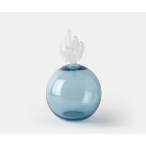 Anemone Bottle, Lrg - Steel Blue