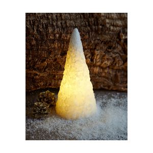 Snow Cone, H21cm, White